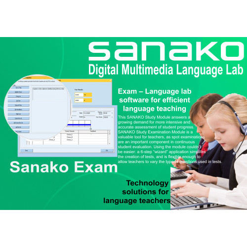 Sanako Digital Multimedia Language Lab Software