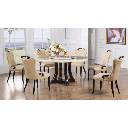 Top Moving Marble Dining Set JFD216