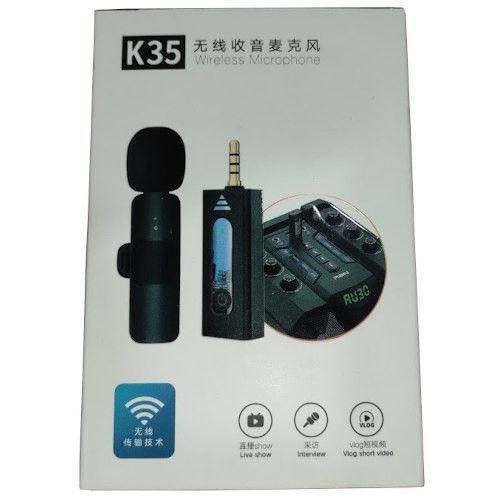 K35 Dual Wireless Microphone