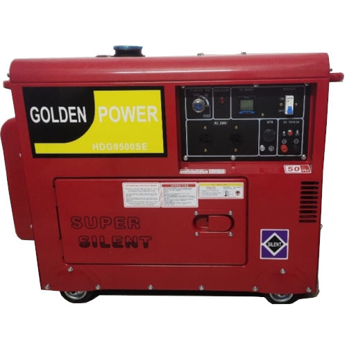 Golden Power 5KVA Super Silent Canopy Diesel Generator
