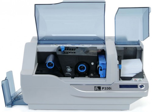 Zebra P330 Single-sided Color PVC Plastic ID Card Printer