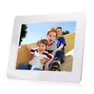 Transcend 8-inch 4:3 White Digital Photo Picture Frame
