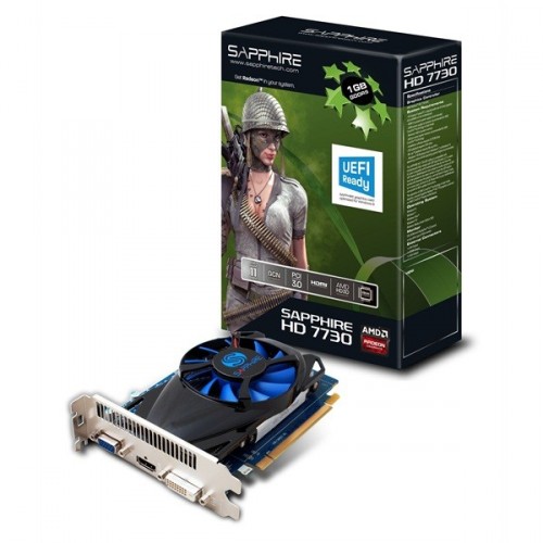 Sapphire HD 7730 1GB GDDR5 UEFI PCI-e Graphics Card
