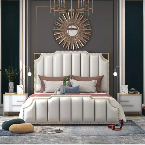 Classic Design Queen Size Bed JF0370