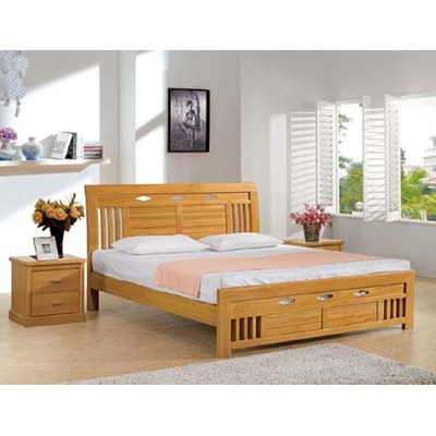 Exclusive Design Wooden Bed JFW334