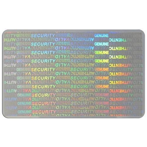 Transparent Hologram Sticker for ID Card