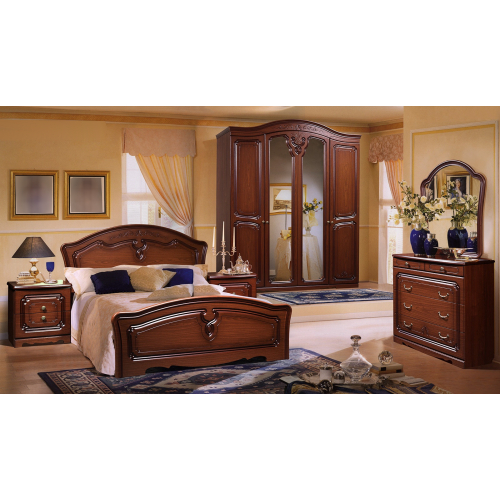 Luxurious Wooden Bedroom Set JFW47