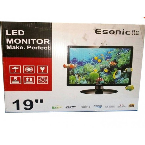 Esonic 19 Inch Wide Screen HD LED TV Monitor