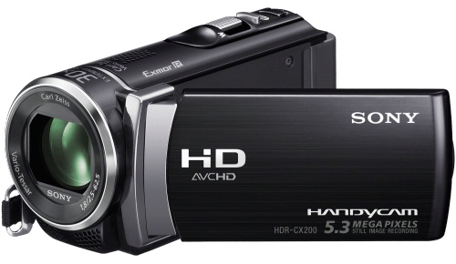 Sony HDR-CX200 Full HD 1080p Flash Memory Camcorder