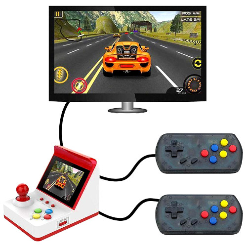 360-in-1 Mini Arcade Game Console with 2-Controller
