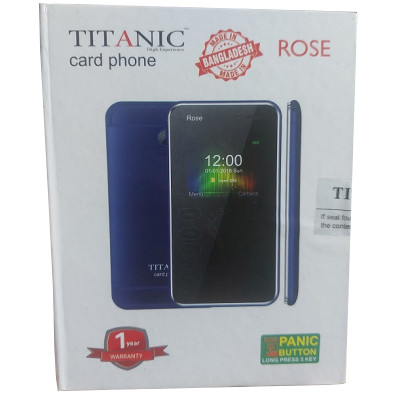Titanic Rose Card Phone