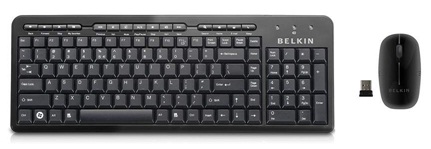 Belkin Premium Wireless Combo C400 Keyboard & Mouse