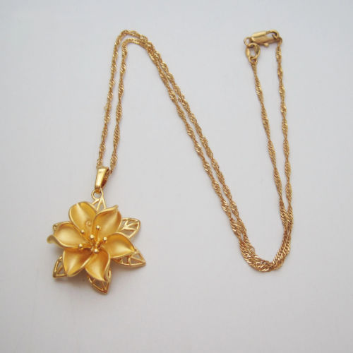 Gold Plated Flower Chain