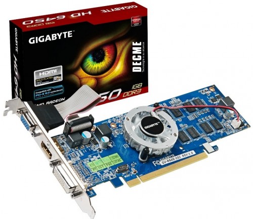 Gigabyte GV-R645-1GI Radeon HD 6450 1GB Video Card