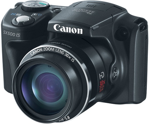 Canon PowerShot SX500 IS 16MP 30x HD Digital Camera