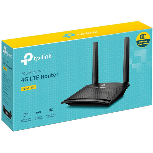 TP-Link TL-MR100 300Mbps Wi-Fi 4G LTE Router