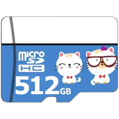 MicroSD HC 512GB Memory Card