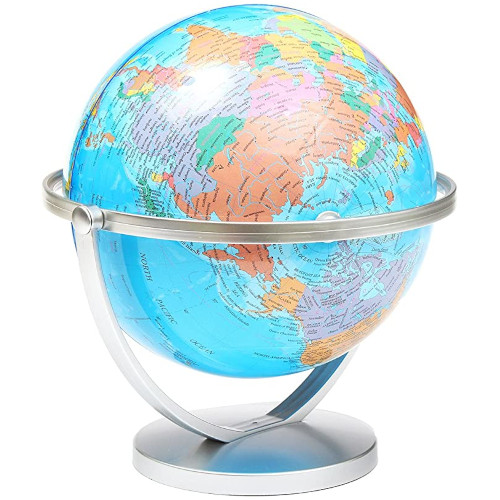 720° Universal Rotatable Earth Globe