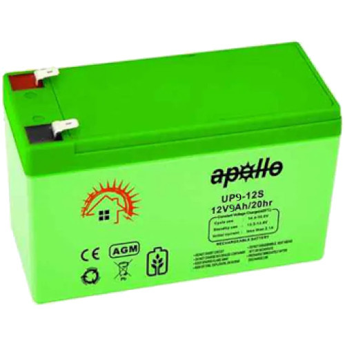 Apollo UP9-12S 9Ah AGM Battery