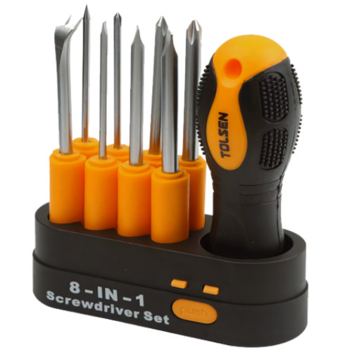 Tolsen 8-in-1 Screwdriver Set