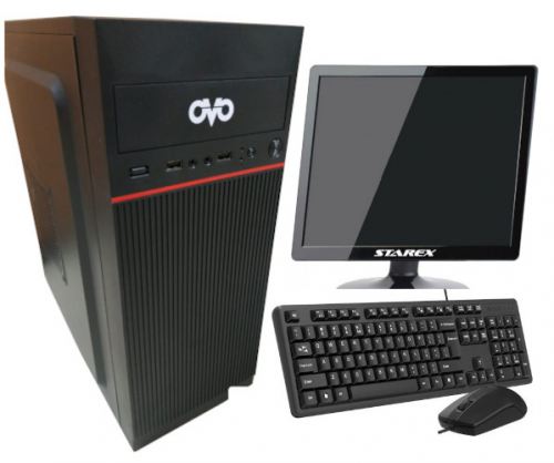 Desktop Computer Dual Core 4GB RAM with 17" LED Monitor