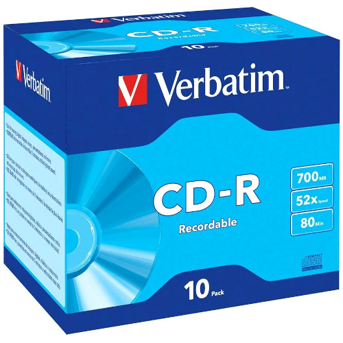 Verbatim CD-R 700MB Recordable Blank Disk