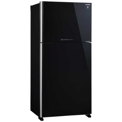 Sharp SJ-EX685-BK 613-Liter Hybrid Cooling Refrigerator
