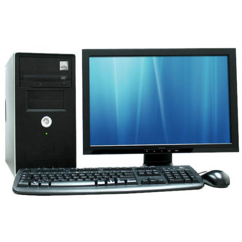 Desktop Core 2 Duo 4GB RAM 17" Monitor PC