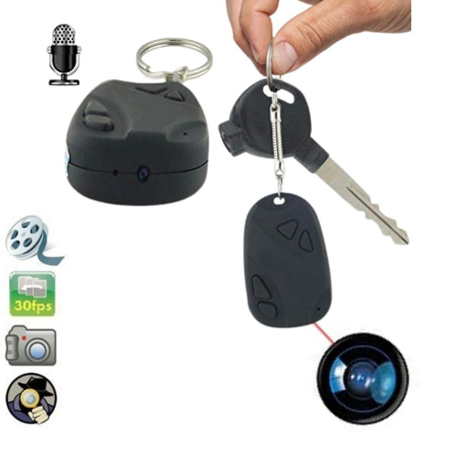 Key Ring Spy Camera with Video Recorder