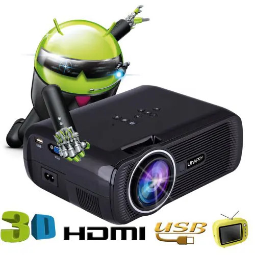 Uhappy U80 Pro 3D Android Mini Projector