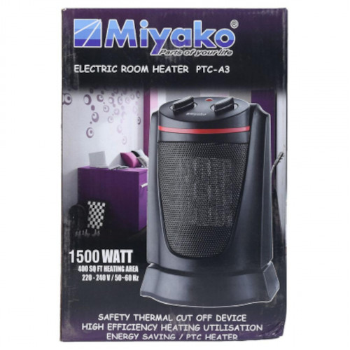 Miyako PTC-A3 Electric Room Heater