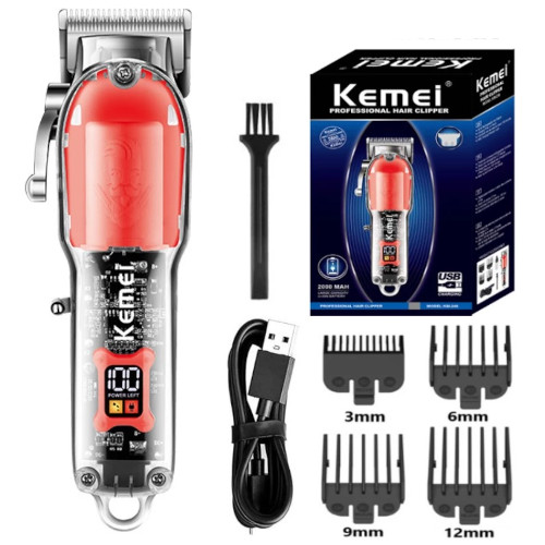 Kemei KM-246 Transparent Body Hair Trimmer