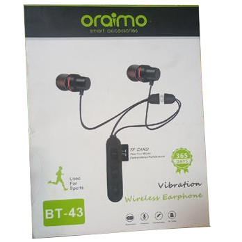 Oraimo BT-43 Wireless Earphone with SD Card Slot