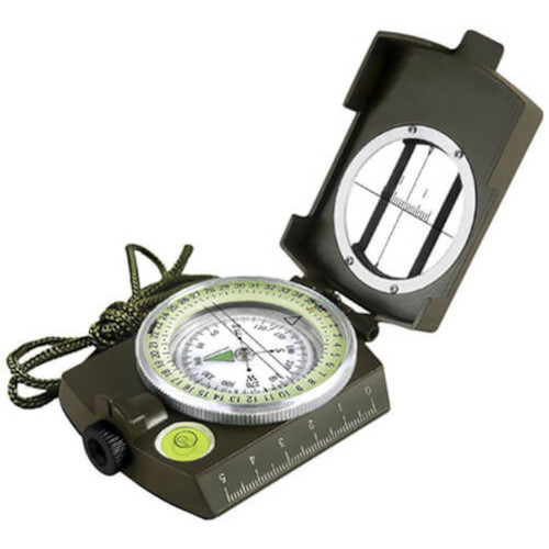 Multifunctional Military Lensatic Compass