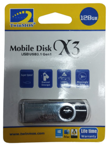 TwinMos 128GB USB 3.1 Pen Drive