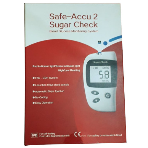 Safe Accu 2 Sugar Check Monitoring Machine