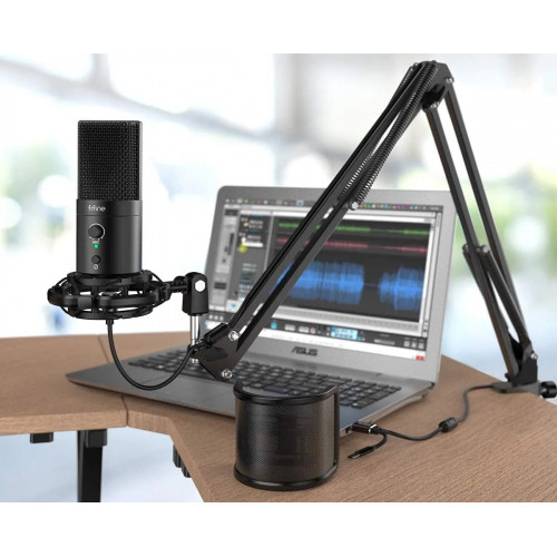 FIFINE T683 USB Recording Microphone Stand Kit Set