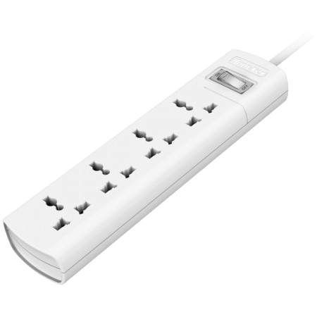 Huntkey SZM401 3-Pin Socket 4-Port Multi-Plug