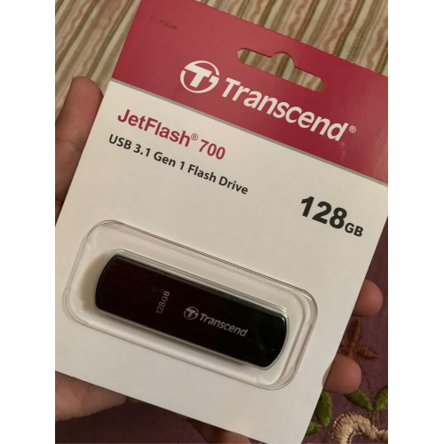 Transcend JetFlash 700 128GB USB 3.1 Flash Drive