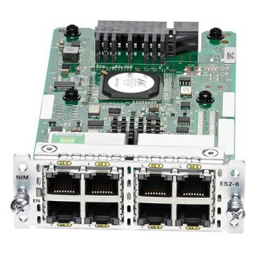 Cisco NIM-ES2-8 8-Port 2-Layer Gigabit Switch Module