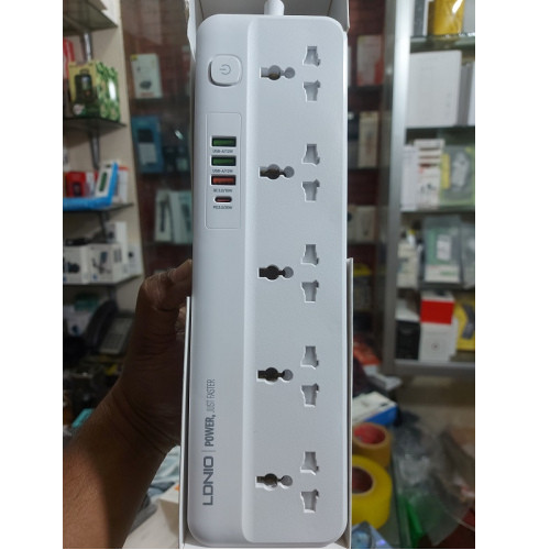 LDNIO SC5415 5-Socket & 4-USB Multi Plug