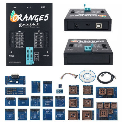 Orange5 Vehicle Programmer V1.34 with Full Adapter