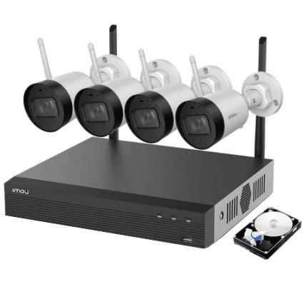 CCTV Package Imou 4CH NVR 4 Pcs Camera 1TB HDD