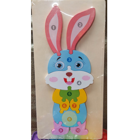 Rabbit-Shaped Puzzle Toy