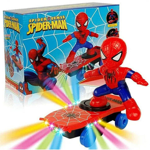Spider-Sense Spiderman Music Light Toy Skateboard
