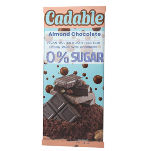 Cadable 0% Sugar Almold Chocolate