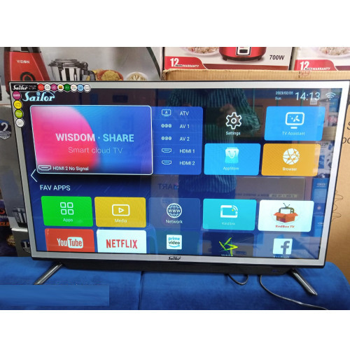 Sailor 32" Tempered Glass Google Assistance Android TV