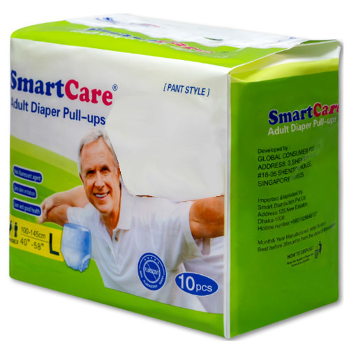 SmartCare Adult Diaper Pull-Ups 10 Pcs