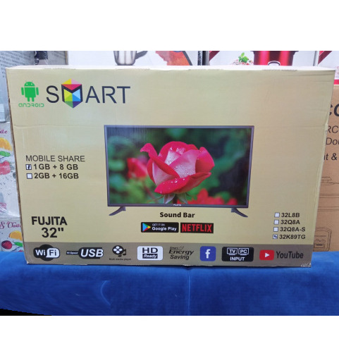 Fujita 32" Frameless LED Smart TV
