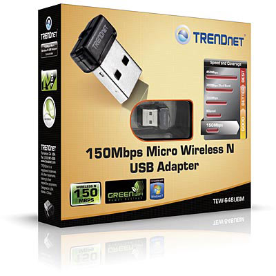 Trendnet TEW-648UB N150 Micro Wireless USB Adapter